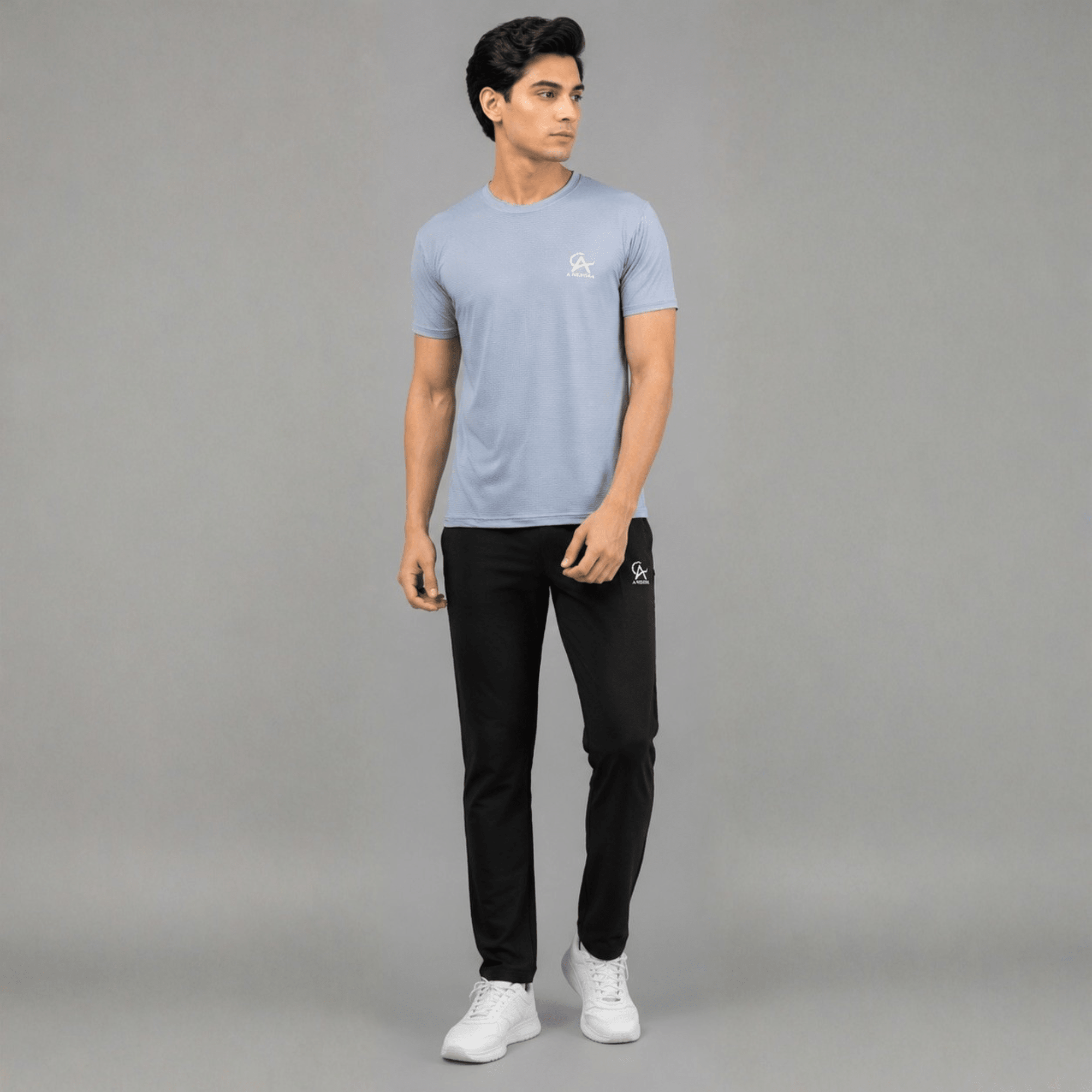 Nexora Men’s Premium Tracksuit Set – Slim Fit Breathable Gym & Casual Wear - A Nexora